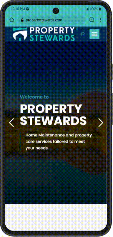 Property Stewards Mobile View Property Stewards Mobile View